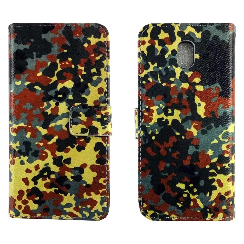 König Design Hülle Handy Schutz für Samsung Galaxy J5 (2017) Case Cover Tasche Wallet Etui (Samsung Galaxy J5 (2017))