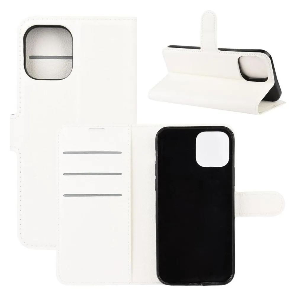 König Design Hülle Handy Schutz für Apple iPhone 12 Pro Max Case Cover Tasche Etuis Weiss Neu