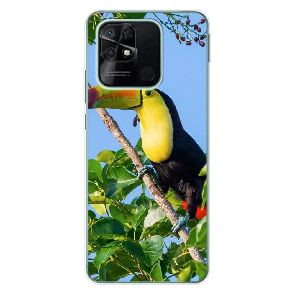 König Design Hülle Handy Schutz für Xiaomi Redmi 10C Case Cover Tasche Bumper Etuis TPU Neu (Xiaomi Redmi 10C)