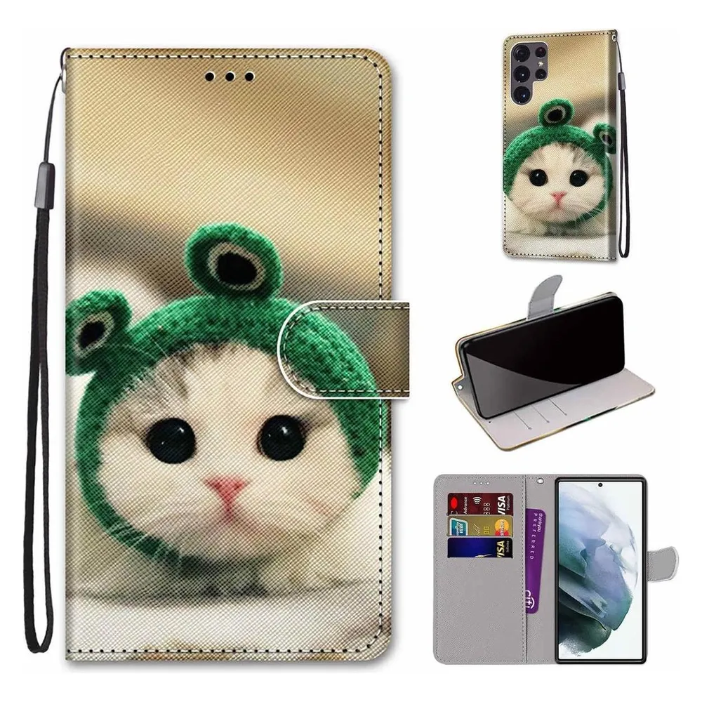 König Design Hülle Handy Schutz für Samsung Galaxy S22 Ultra 5G Case Flip Cover Tasche Etuis (Samsung Galaxy S22 Ultra 5G)