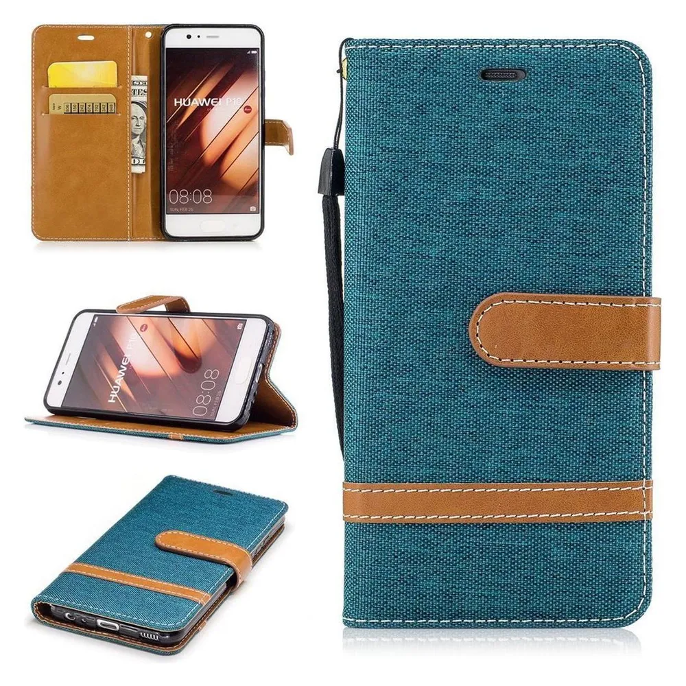 König Design Hülle Handy Schutz für Huawei P10 Case Cover Tasche Wallet Etui Handyhülle Neu (Huawei P10)