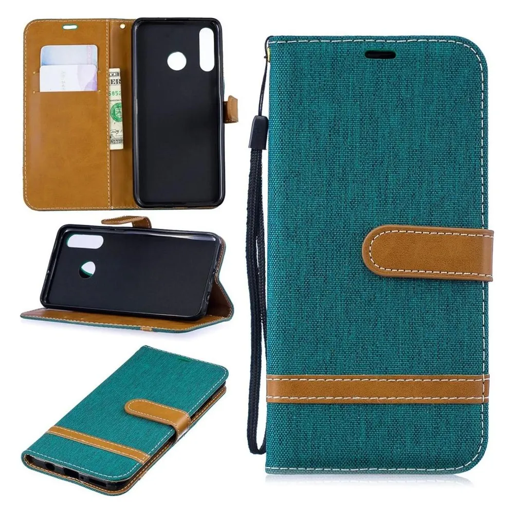 König Design Hülle Handy Schutz für Huawei P30 Lite Case Cover Tasche Wallet Etui Handyhülle (Huawei P30 Lite)