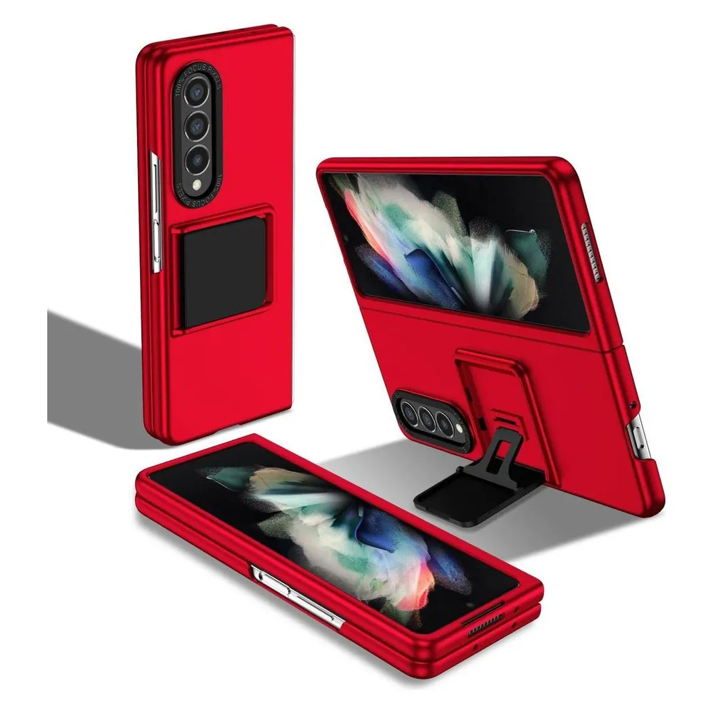 König Design Hülle Handy Schutz für Samsung Galaxy Z Fold3 5G Case Cover Tasche Flip Etui Neu (Samsung Galaxy Z Fold3 5G)