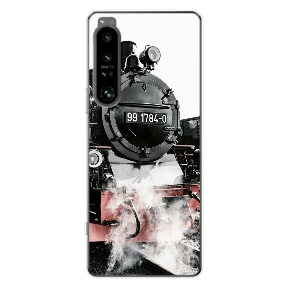 König Design Hülle Handy Schutz für Sony Xperia 1 IV Case Cover Tasche Bumper Etuis TPU Neu (Sony Xperia 1 IV)