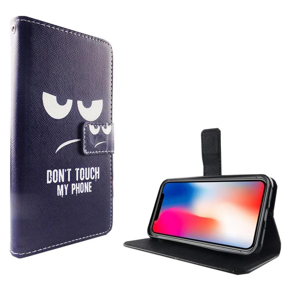 König Design Hülle Handy Schutz für Apple iPhone XS Case Cover Tasche Wallet Etui Handyhülle (Apple iPhone XS)