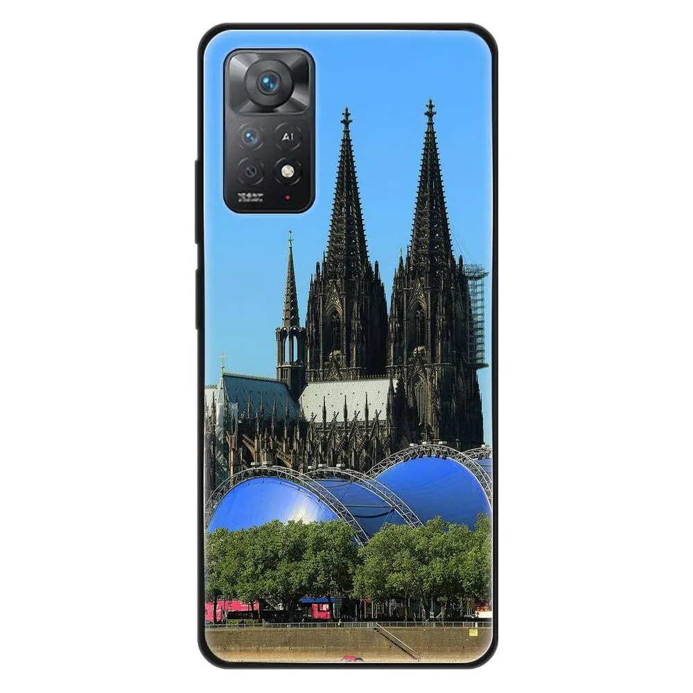 König Design Hülle Handy Schutz für Xiaomi Redmi Note 11E Pro Case Cover Tasche Bumper Etuis (Xiaomi Redmi Note 11E Pro)