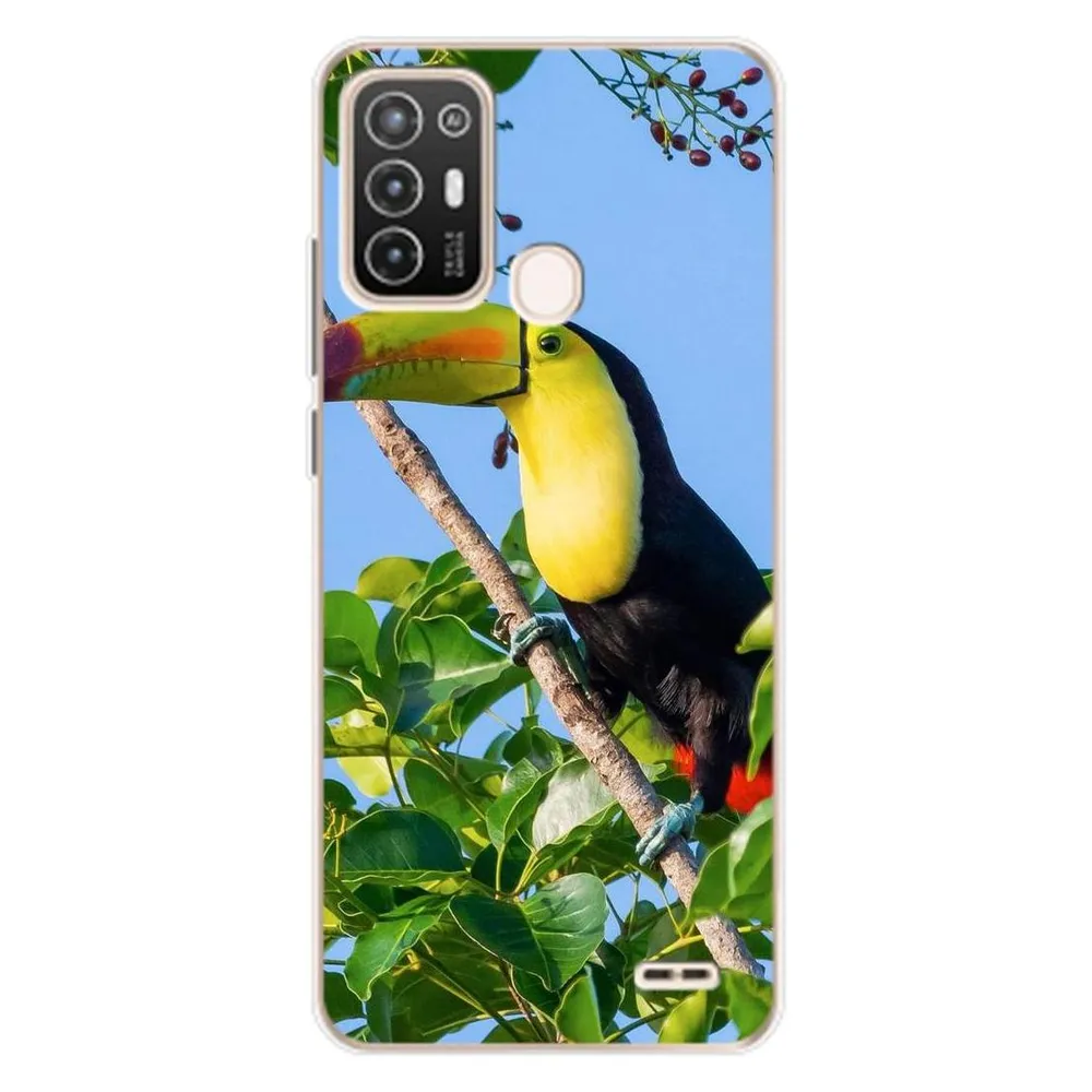 König Design Hülle Handy Schutz für ZTE Blade A52 Case Cover Tasche Bumper Etuis Backcover (ZTE Blade A52)