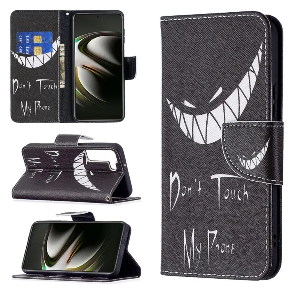 König Design Hülle Handy Schutz für Samsung Galaxy S22 5G Case Flip Cover Tasche Etui Bumper (Samsung Galaxy S22 5G)