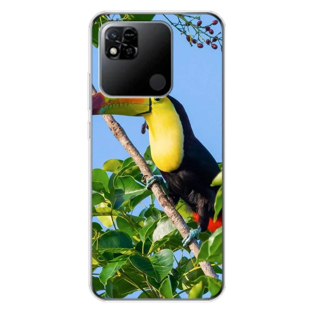 König Design Hülle Handy Schutz für Xiaomi Redmi 10A Case Cover Tasche Bumper Etuis TPU Neu (Xiaomi Redmi 10A)