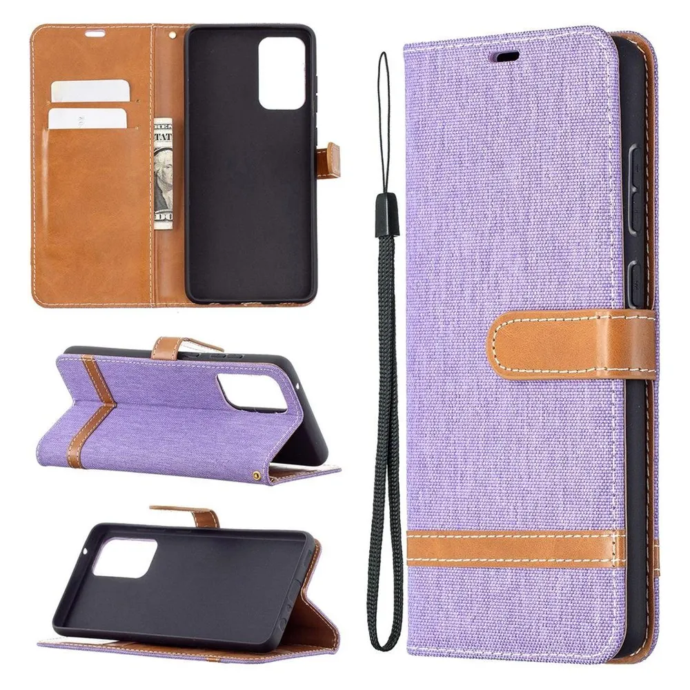 König Design Hülle Handy Schutz für Samsung Galaxy A72 5G Case Cover Tasche Wallet Etui Neu (Samsung Galaxy A72 5G)