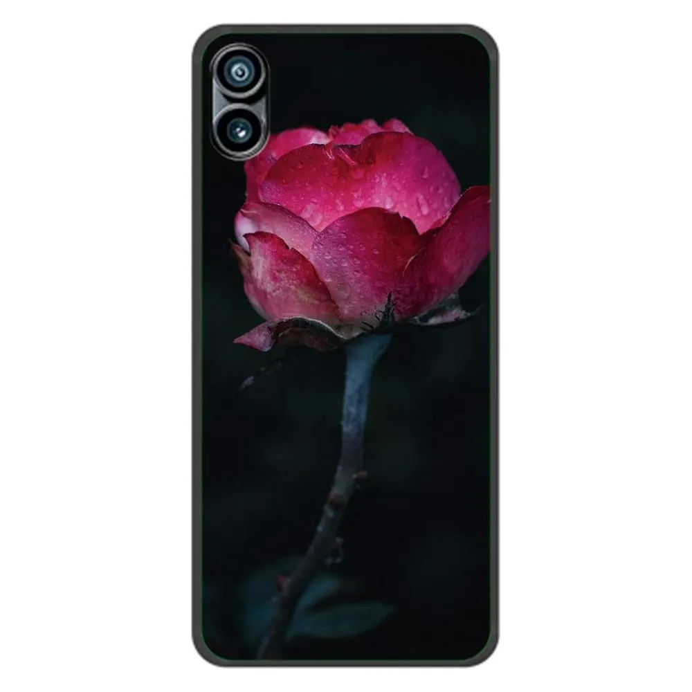König Design Hülle Handy Schutz für Nothing Phone 1 Case Cover Tasche Bumper Etuis TPU Neu (Nothing Phone (1))