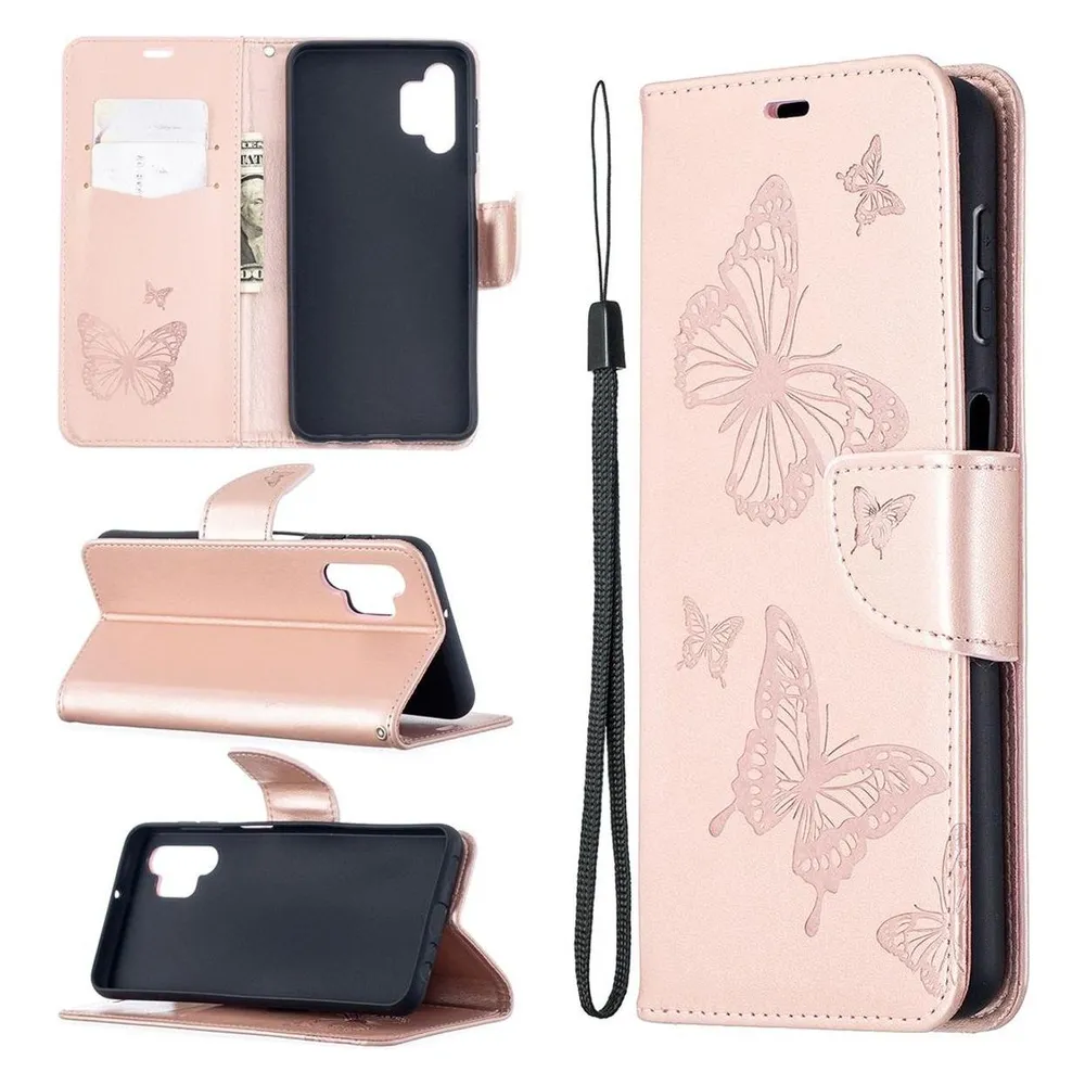 König Design Hülle Handy Schutz für Samsung Galaxy A32 5G Case Cover Tasche Etui Bumper Rosa (Samsung Galaxy A32 5G)