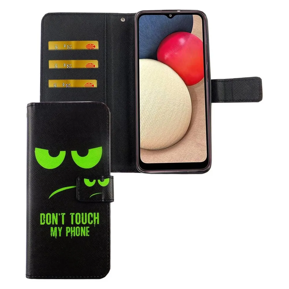 König Design Hülle Handy Schutz für Samsung Galaxy A02s Case Cover Tasche Wallet Etui Bumper (Samsung Galaxy A02s)