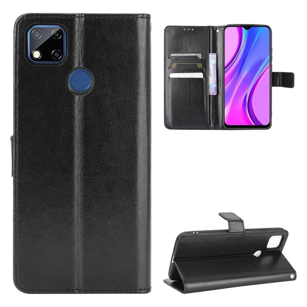 König Design Hülle Handy Schutz für Xiaomi Serie Case Cover Bumper Kartenfach Etuis Schale (Xiaomi Redmi 10A, Xiaomi Redmi 9C)