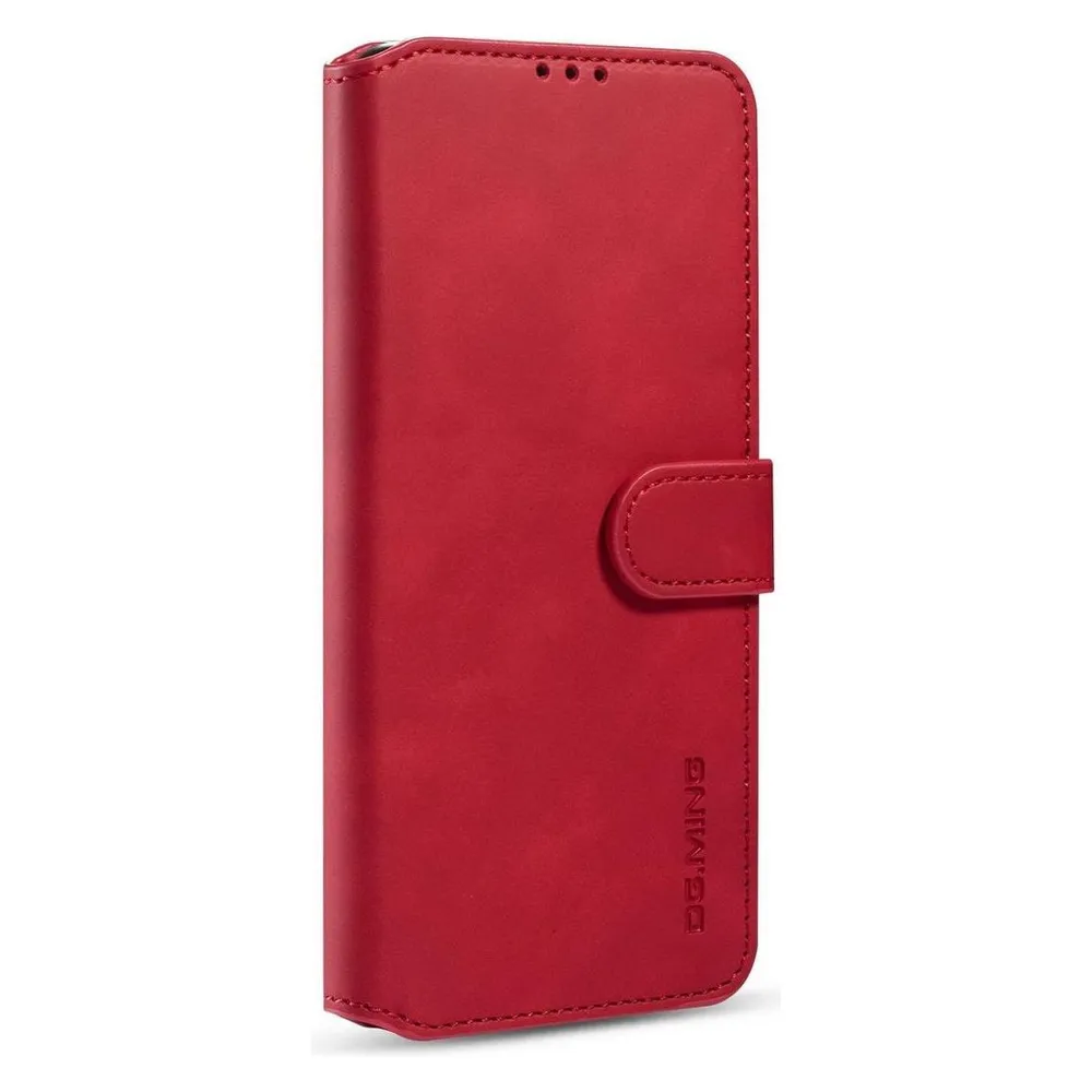 König Design Hülle Handy Schutz für Samsung Galaxy A52 4G 5G A52s Case Cover Tasche Etuis Rot (Samsung Galaxy A52, Samsung Galaxy A52s 5G)