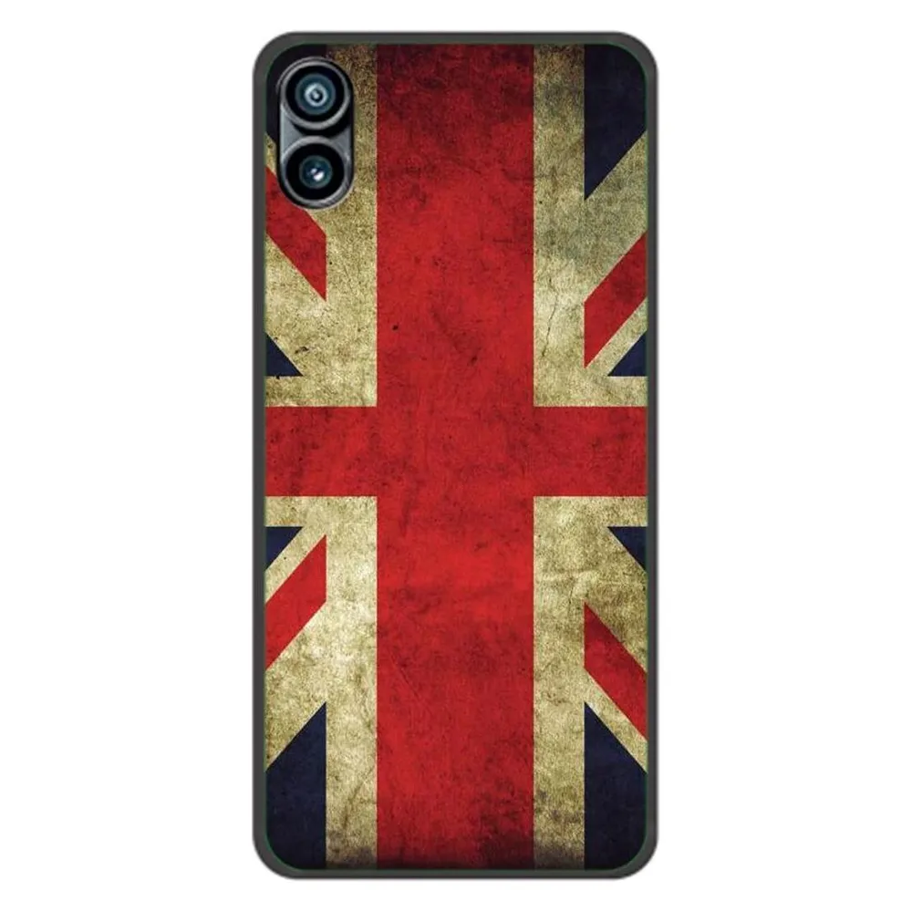 König Design Hülle Handy Schutz für Nothing Phone 1 Case Cover Tasche Bumper Etuis TPU Neu (Nothing Phone (1))