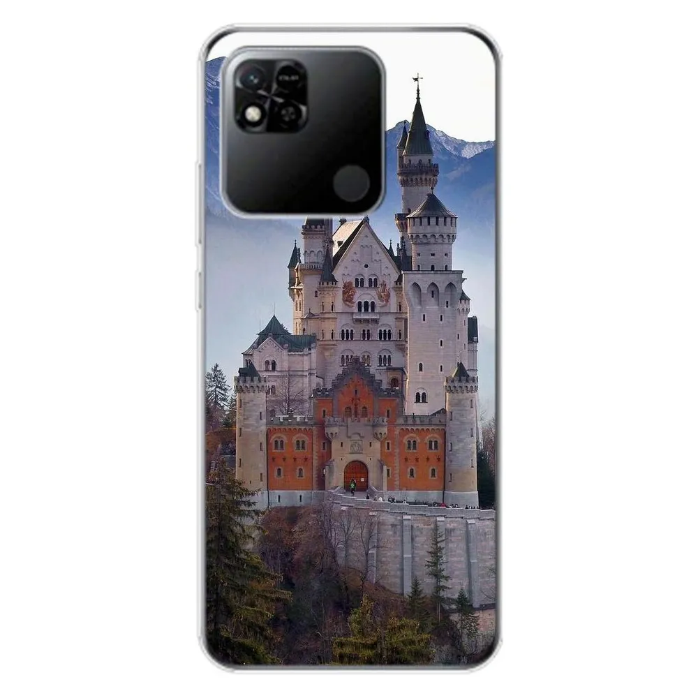 König Design Hülle Handy Schutz für Xiaomi Redmi 10A Case Cover Tasche Bumper Etuis TPU Neu (Xiaomi Redmi 10A)