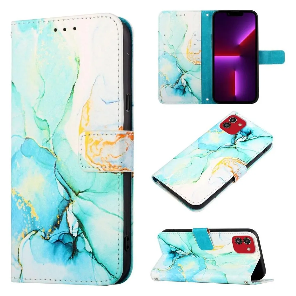 König Design Hülle Handy Schutz für Samsung Galaxy A03 Case Cover Tasche Etuis Bumper Wallet (Samsung Galaxy A03)