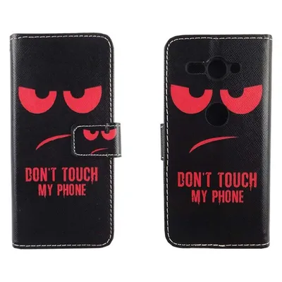 König Design Hülle Handy Schutz für Sony Xperia XZ2 Compact Case Cover Tasche Wallet Etui Neu (Sony Xperia XZ2 Compact)