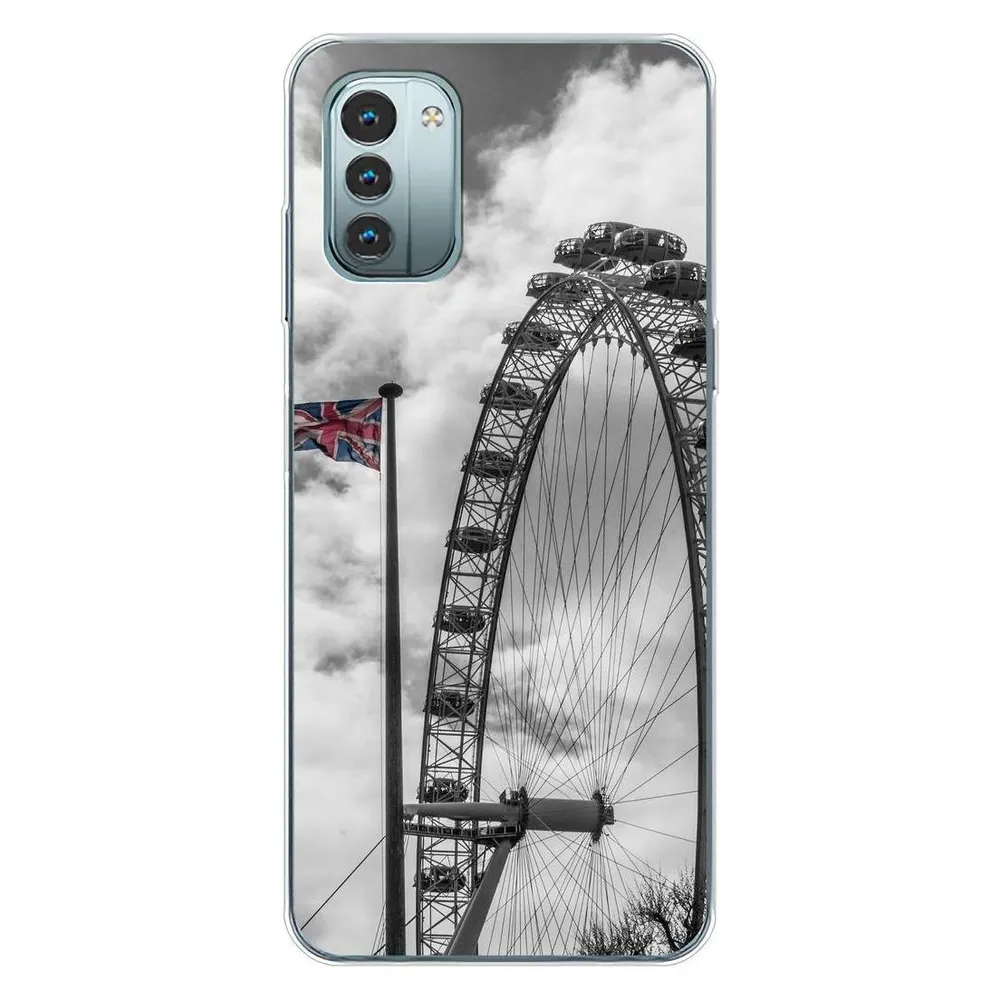 König Design Hülle Handy Schutz für Nokia G11 Case Cover Tasche Bumper Etuis Backcover TPU (Nokia G11)