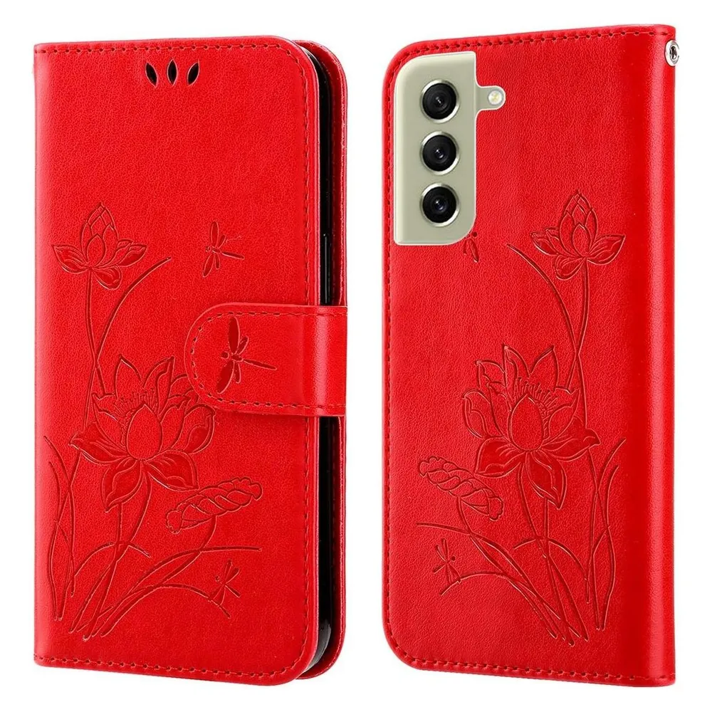 König Design Hülle Handy Schutz für Samsung Galaxy S21 FE Case Cover Tasche Bumper Wallet Neu (Samsung Galaxy S21 FE)