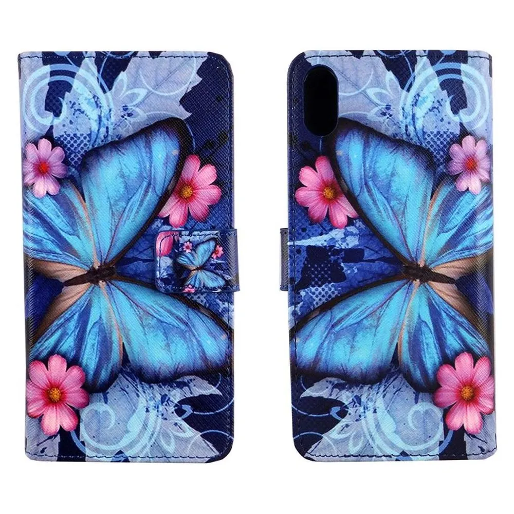 König Design Hülle Handy Schutz für Apple iPhone XS Max Case Cover Tasche Wallet Etui Bumper (Apple iPhone XS Max)