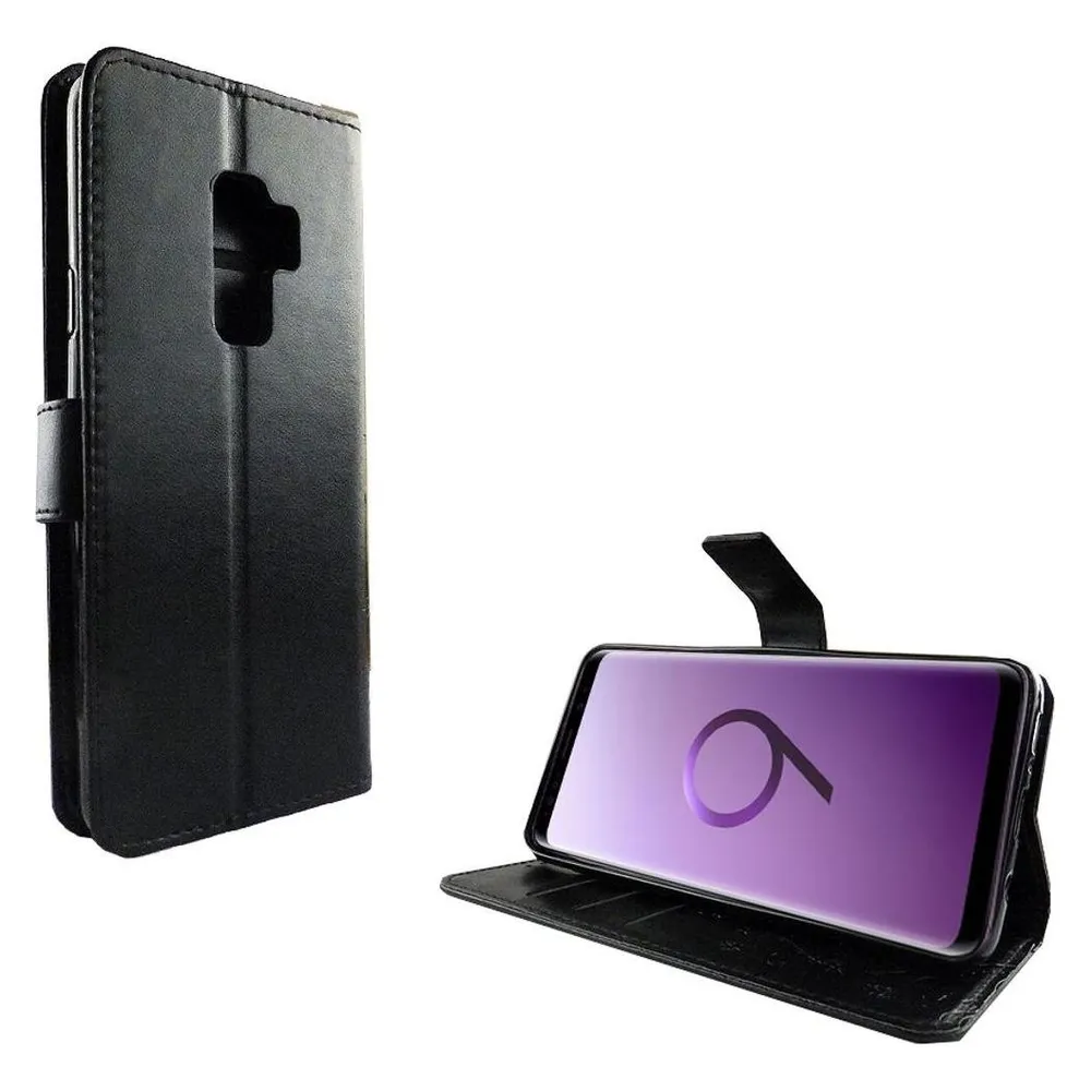 König Design Hülle Handy Schutz für Samsung Galaxy S9 Plus Case Cover Tasche Wallet Etui Neu (Samsung Galaxy S9+)