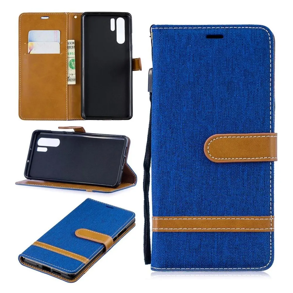 König Design Hülle Handy Schutz für Huawei P30 Pro Case Cover Tasche Wallet Etui Handyhülle (Huawei P30 Pro)