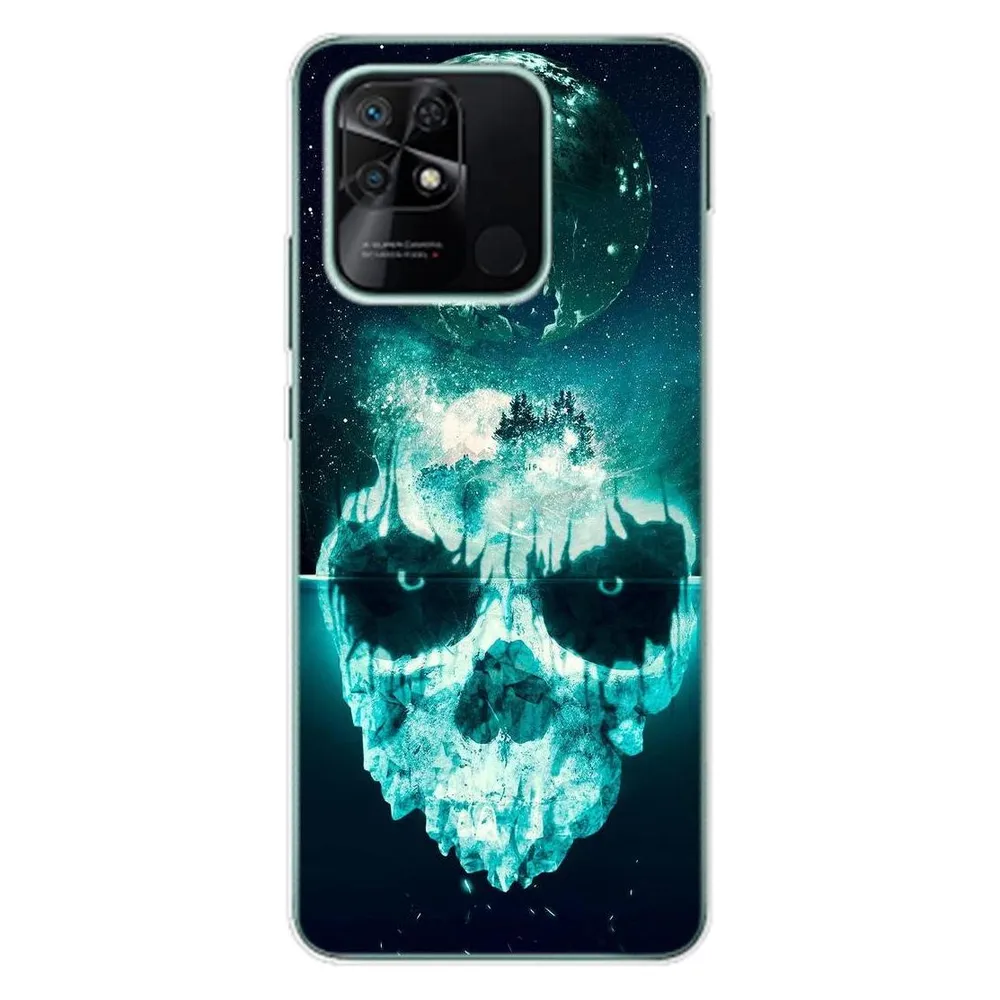 König Design Hülle Handy Schutz für Xiaomi Redmi 10C Case Cover Tasche Bumper Etuis TPU Neu (Xiaomi Redmi 10C)