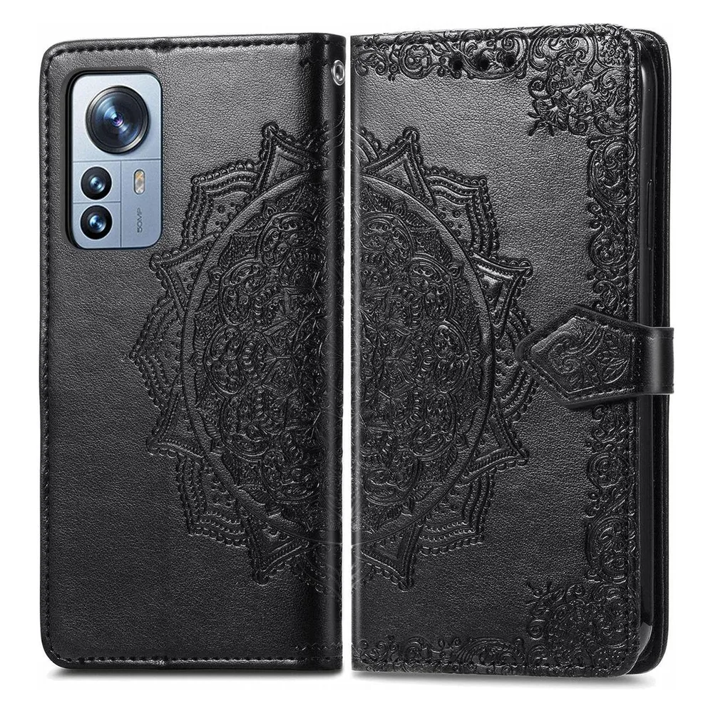 König Design Hülle Handy Schutz für Xiaomi Mi 12 Pro Case Flip Cover Tasche Etuis Bumper Neu (Xiaomi 12 Pro)