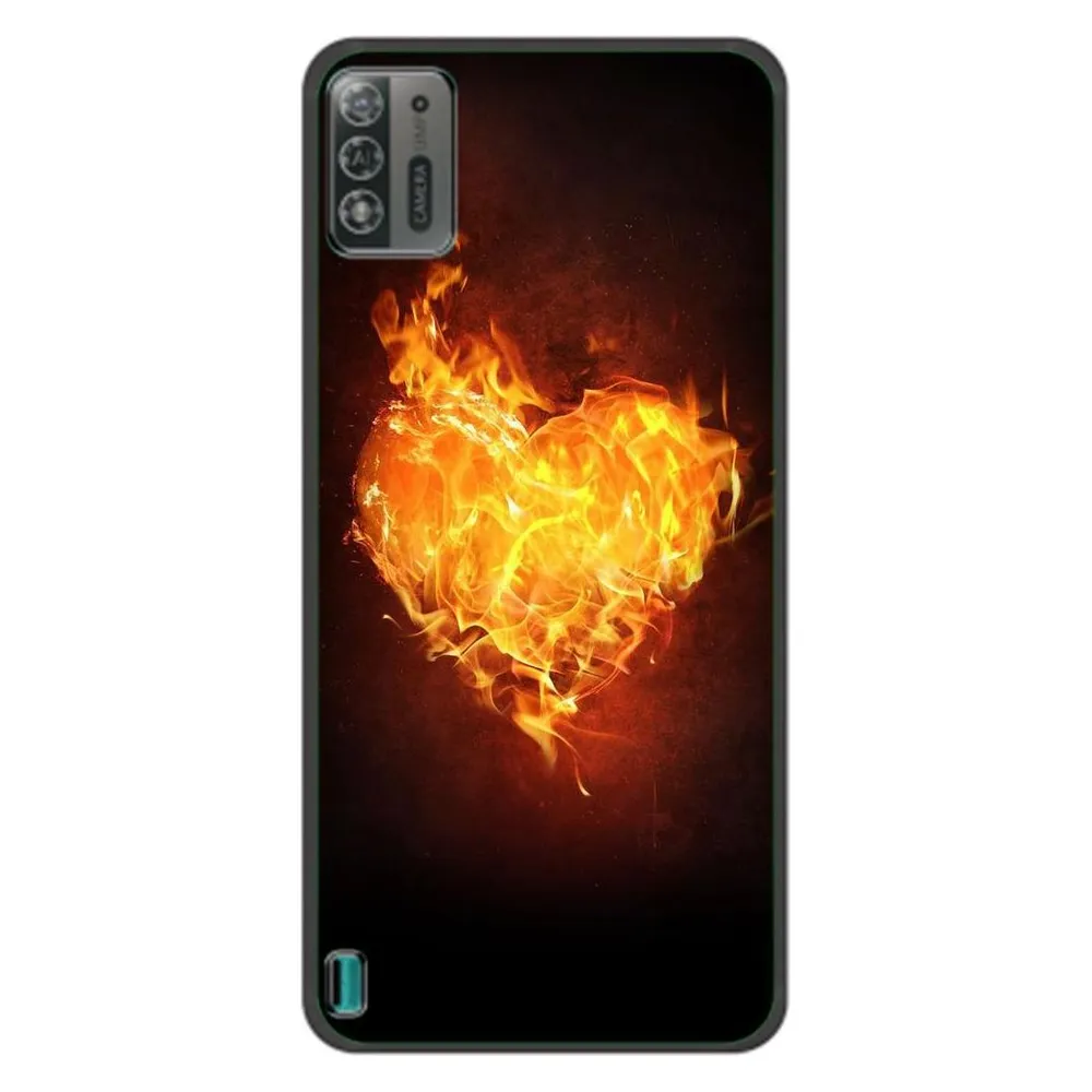 König Design Hülle Handy Schutz für ZTE Blade A52 Lite Case Cover Tasche Bumper Etuis TPU Neu (ZTE Blade A52 Lite)
