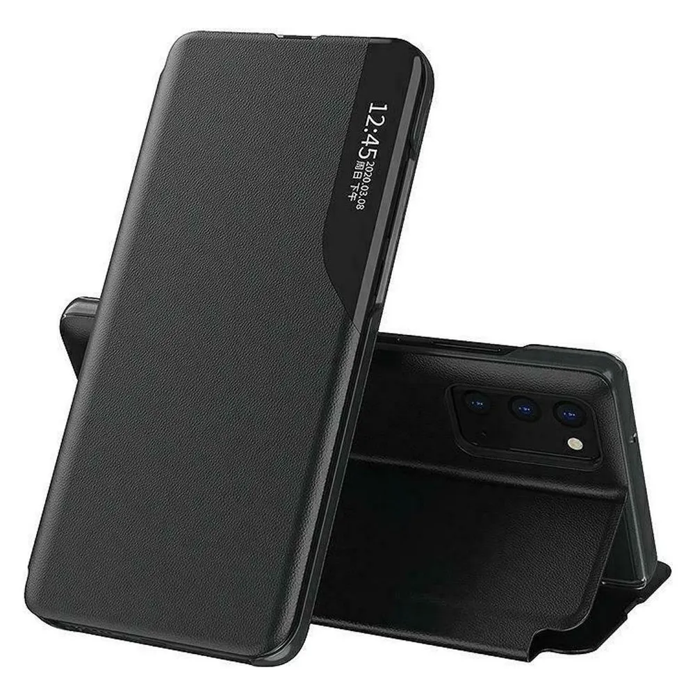 König Design Hülle Handy Schutz für Samsung Galaxy M52 5G Case Cover Tasche Etuis Schwarz Neu (Samsung Galaxy M52 5G)