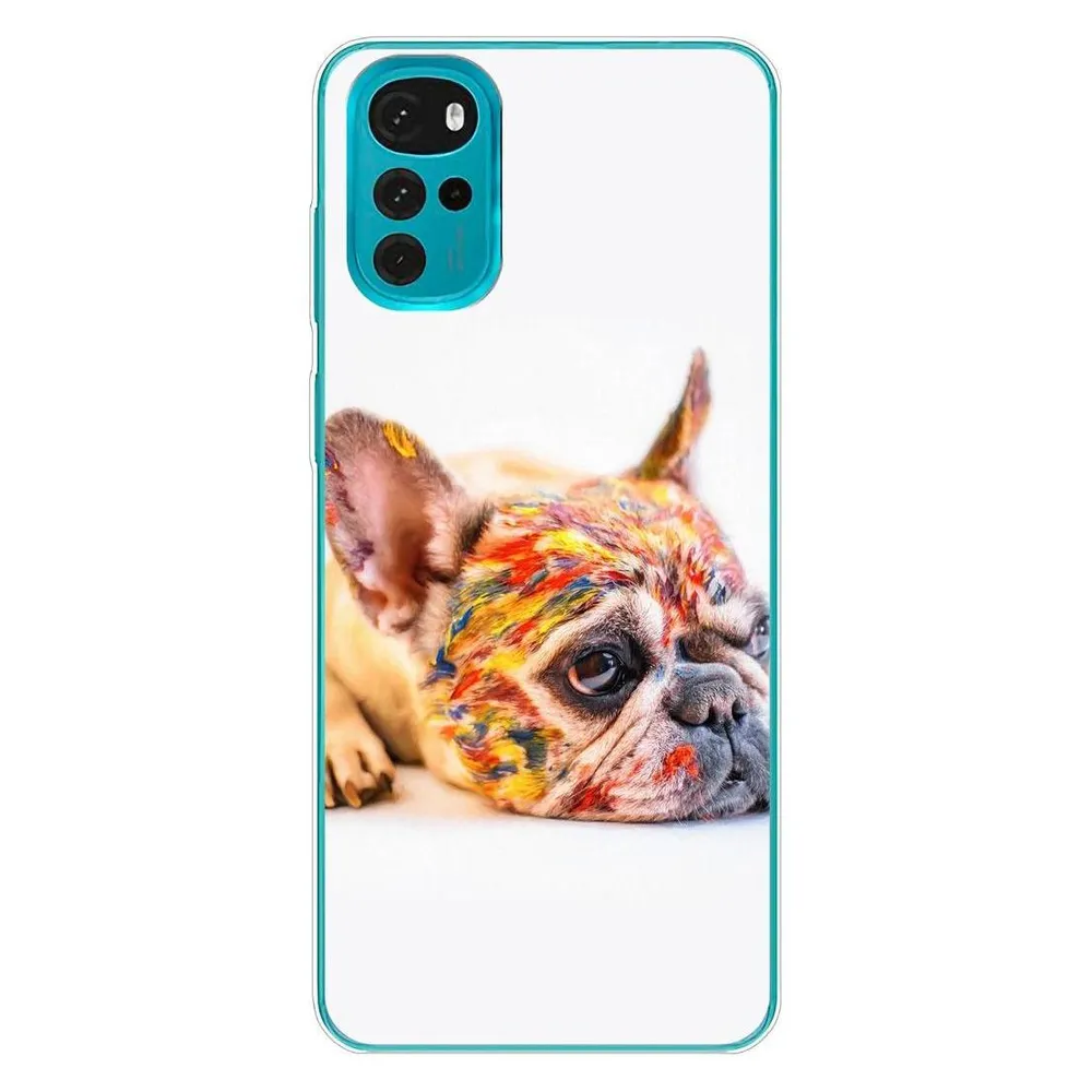 König Design Hülle Handy Schutz für Motorola Moto G22 Case Cover Tasche Bumper Etuis TPU Neu (Motorola Moto G22)