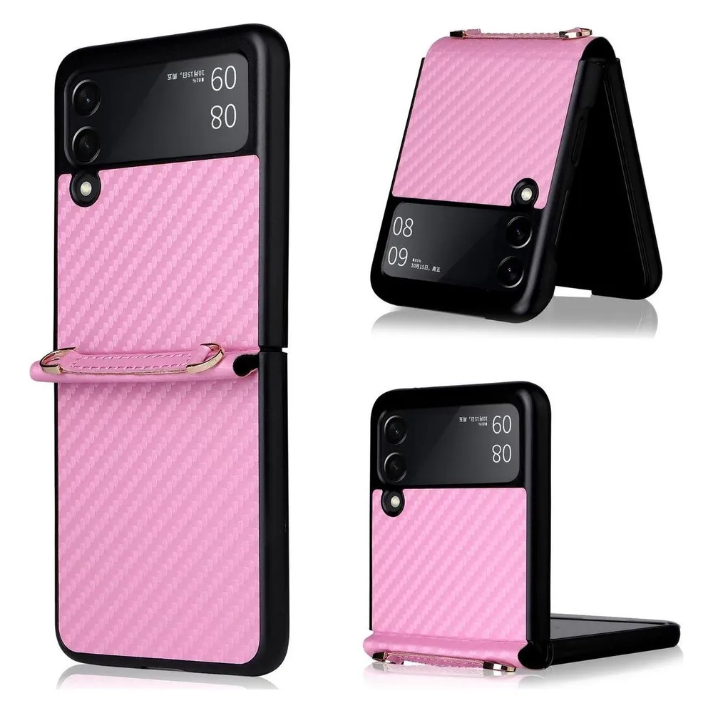 König Design Hülle Handy Schutz für Samsung Galaxy Z Flip3 5G Case Cover Tasche Etui Bumper (Samsung Galaxy Z Flip3 5G)