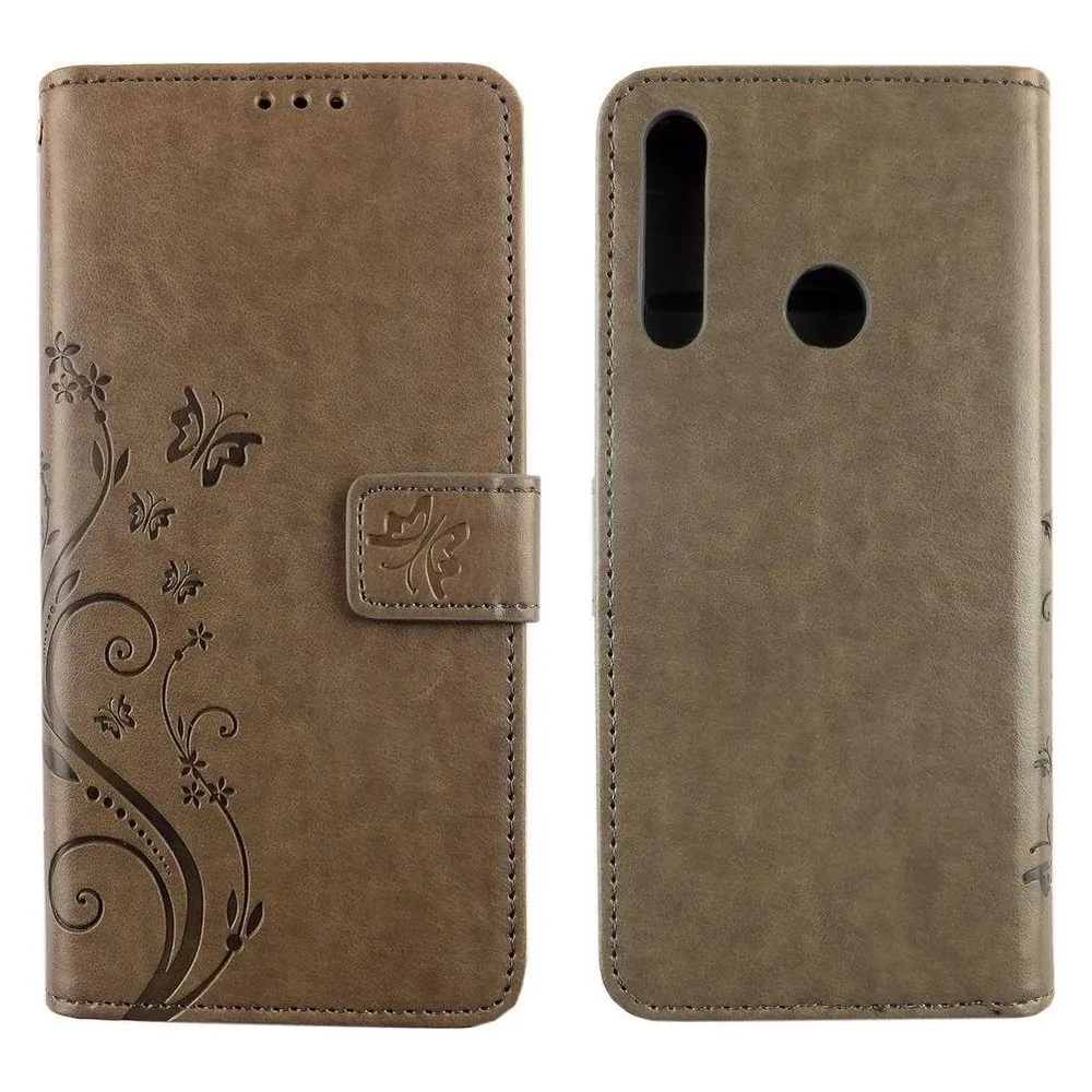 König Design Hülle Handy Schutz für Huawei Y6p Case Cover Tasche Wallet Etui Handyhülle Neu (Huawei Y6p)
