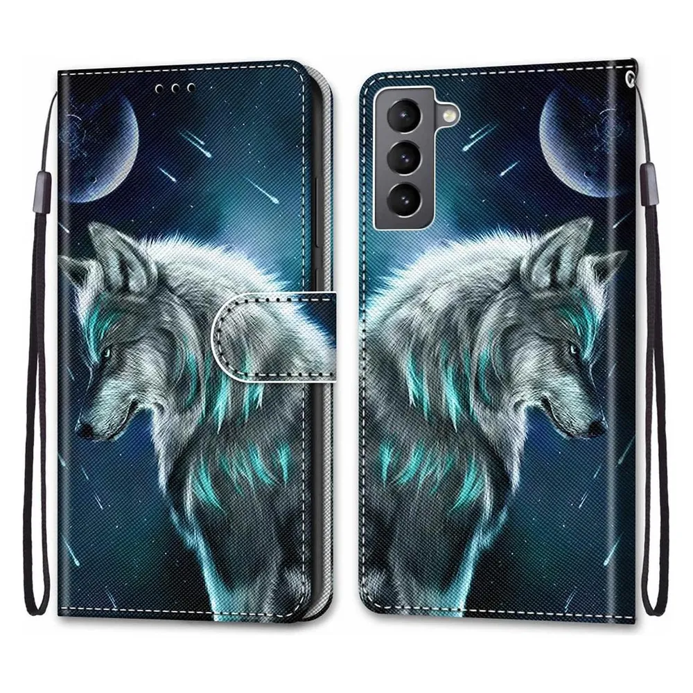 König Design Hülle Handy Schutz für Samsung Galaxy S22 5G Case Flip Cover Tasche Etui Bumper (Samsung Galaxy S22)