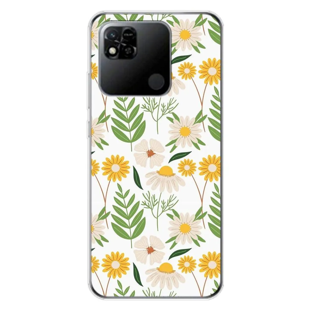 König Design Hülle Handy Schutz für Xiaomi Redmi 10A Case Cover Tasche Bumper Etuis TPU Neu (Xiaomi Redmi 10A)