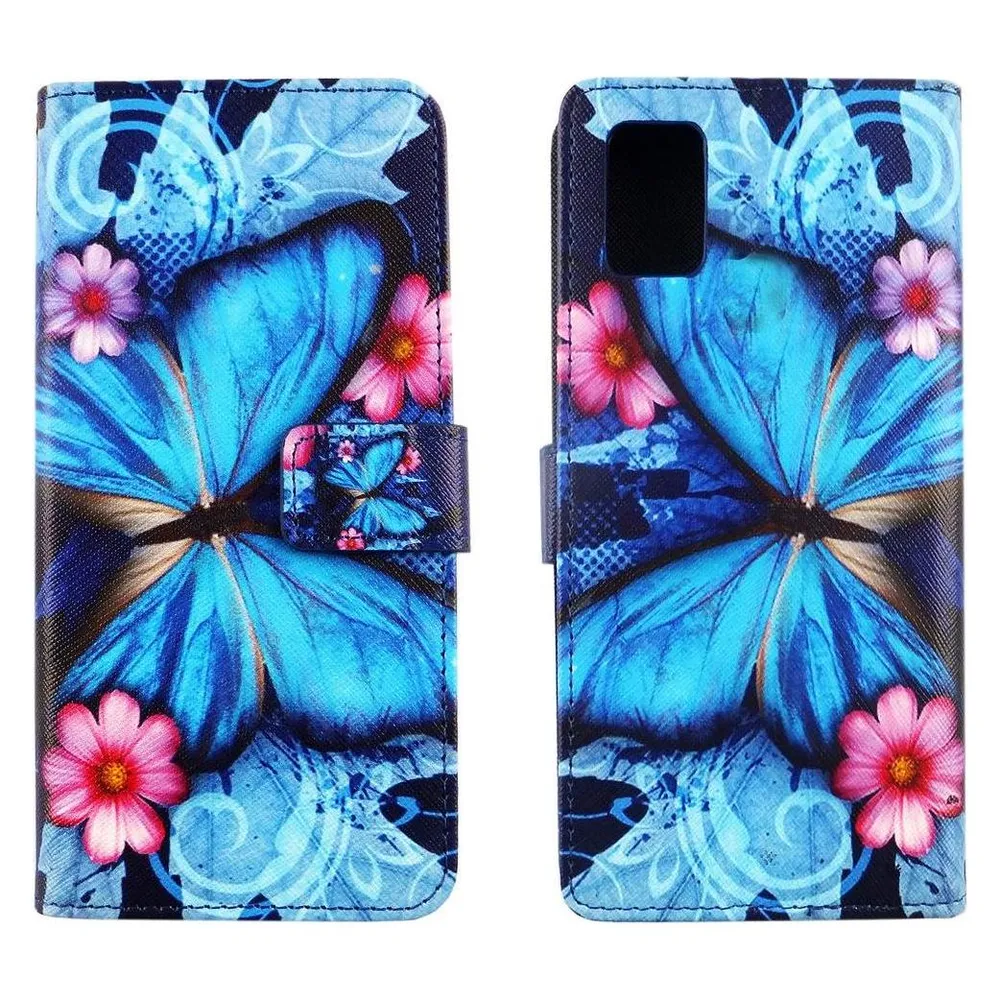 König Design Hülle Handy Schutz für Samsung Galaxy A41 Case Cover Tasche Wallet Etui Bumper (Samsung Galaxy A41)