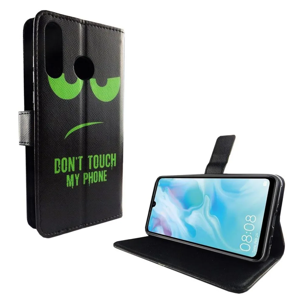 König Design Hülle Handy Schutz für Huawei P30 Lite Case Cover Tasche Wallet Etui Handyhülle (Huawei P30 Lite)