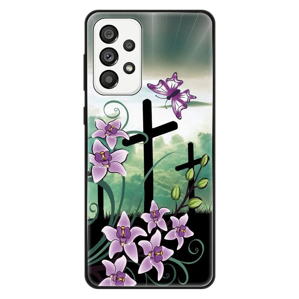König Design Hülle Handy Schutz für Samsung Galaxy A73 5G Case Cover Tasche Bumper Etuis TPU (Samsung Galaxy A73 5G)