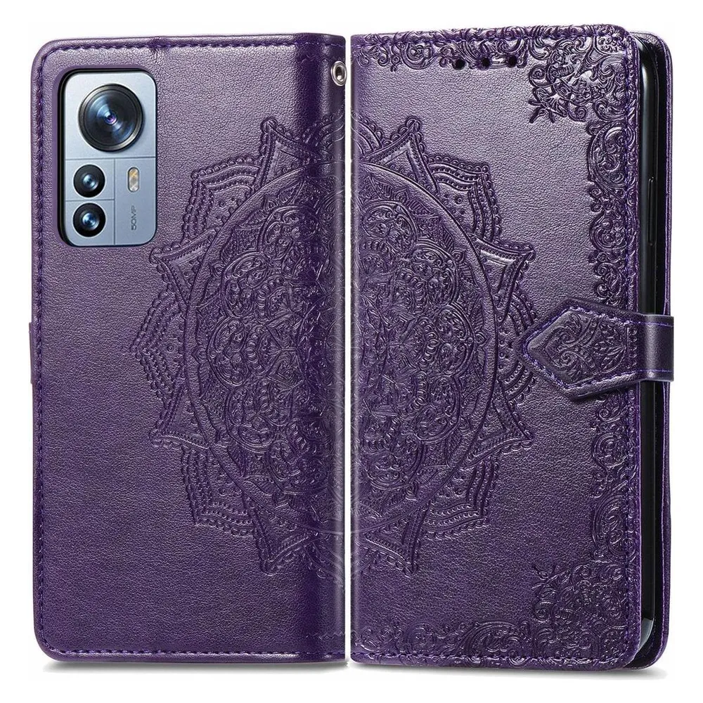 König Design Hülle Handy Schutz für Xiaomi Mi 12 Pro Case Flip Cover Tasche Etuis Bumper Neu (Xiaomi 12 Pro)