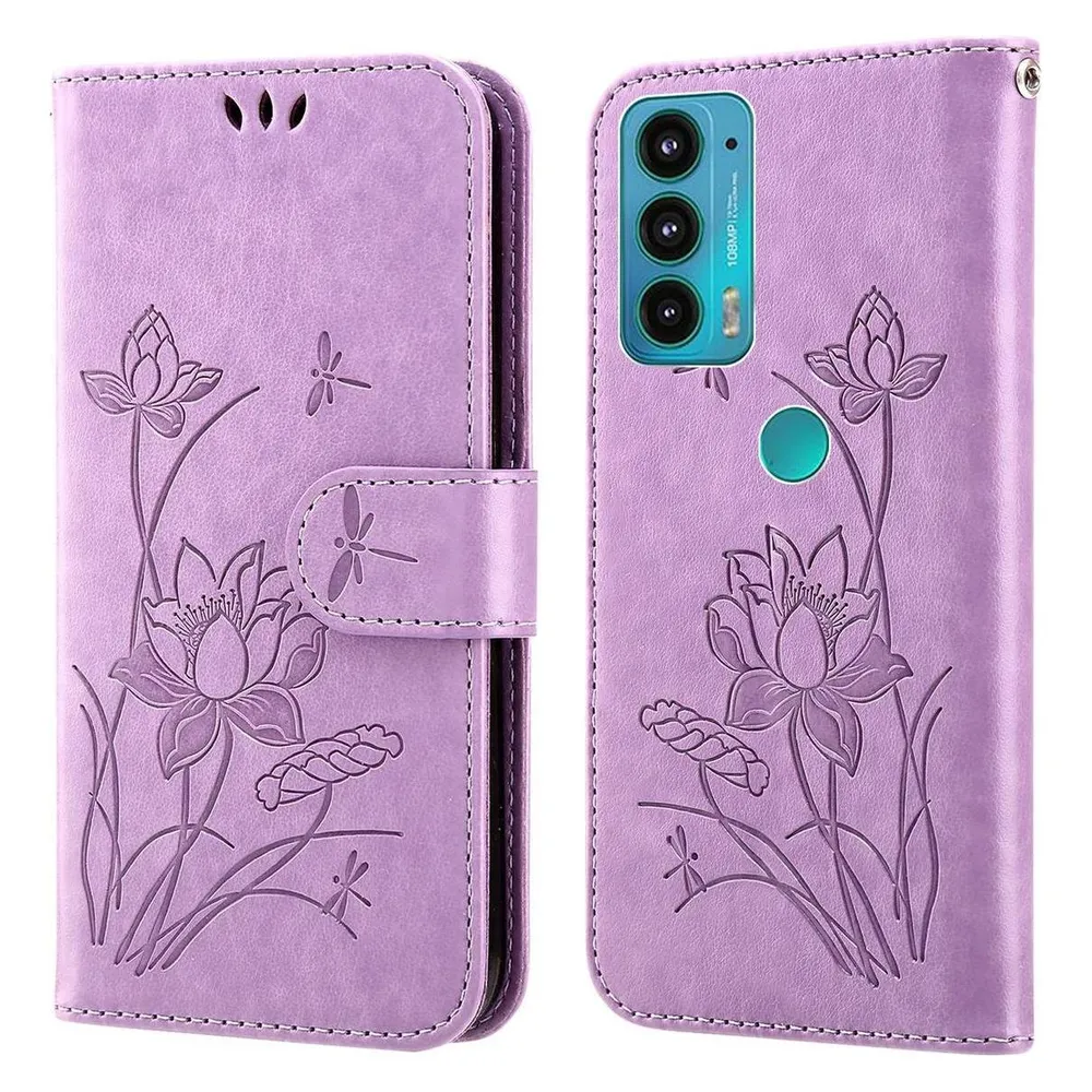 König Design Hülle Handy Schutz für Motorola Moto E20 / E30 / E40 Case Cover Tasche Wallet (Motorola Moto E20)