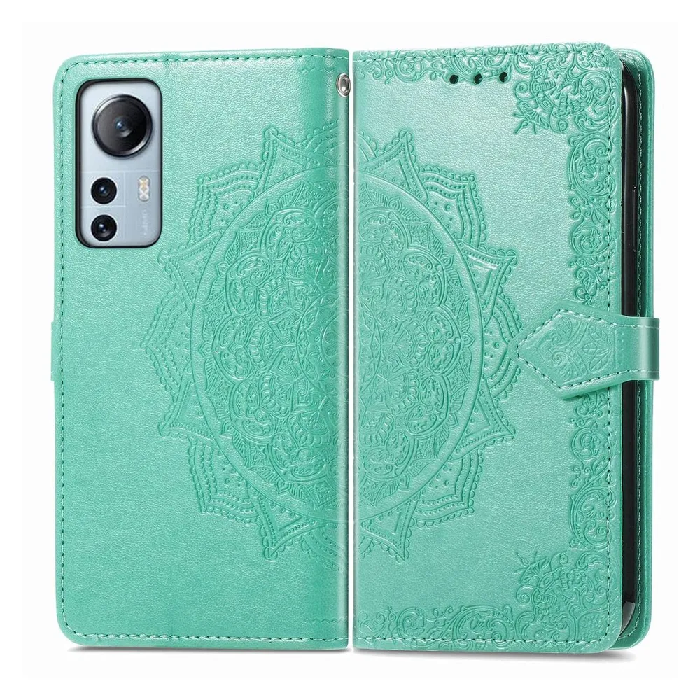 König Design Hülle Handy Schutz für Xiaomi 12 Lite Case Cover Bumper Kartenfach Etuis Schale (Xiaomi 12 Lite)