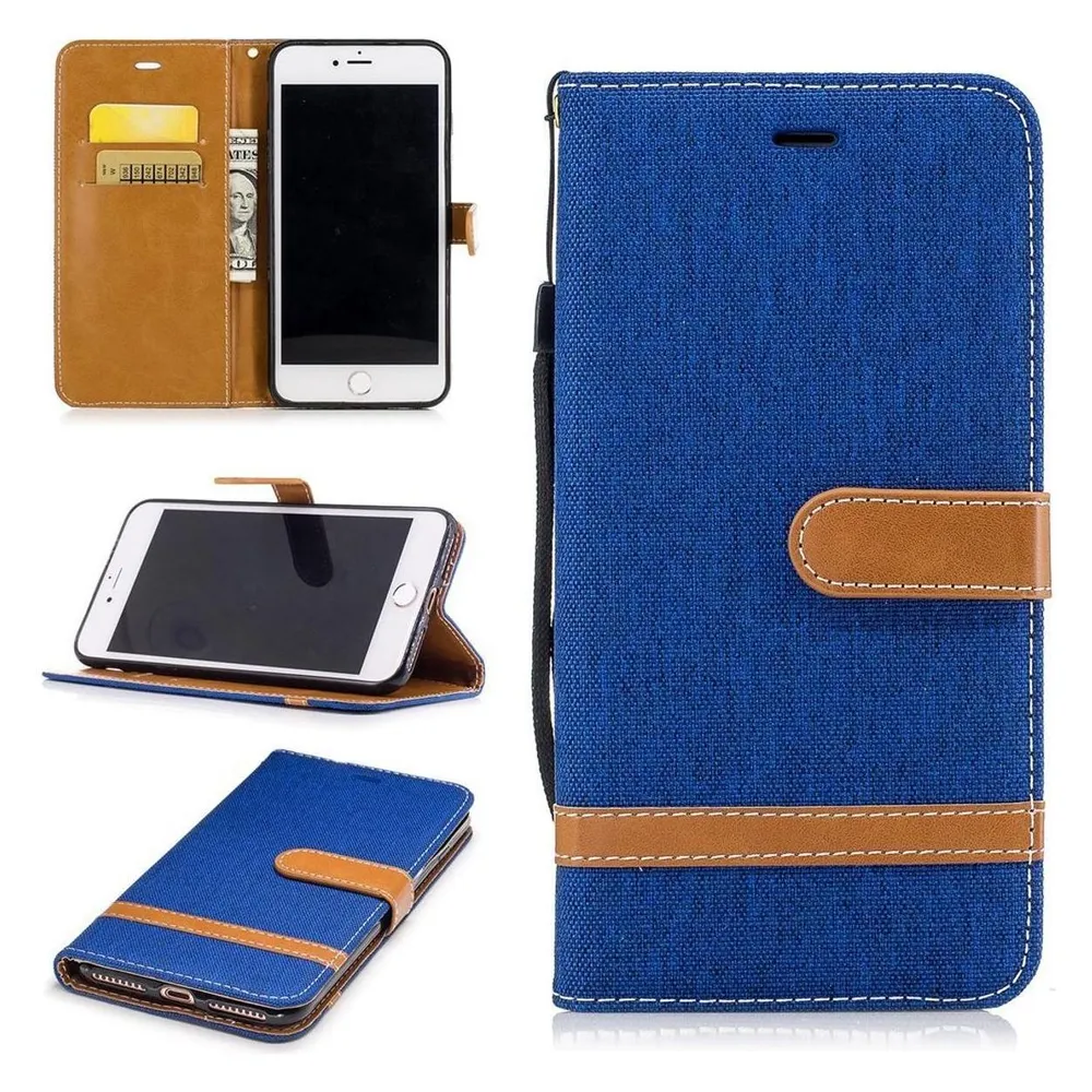 König Design Hülle Handy Schutz für Apple iPhone 7 Plus Case Cover Tasche Wallet Etui Bumper (Apple iPhone 7 Plus)