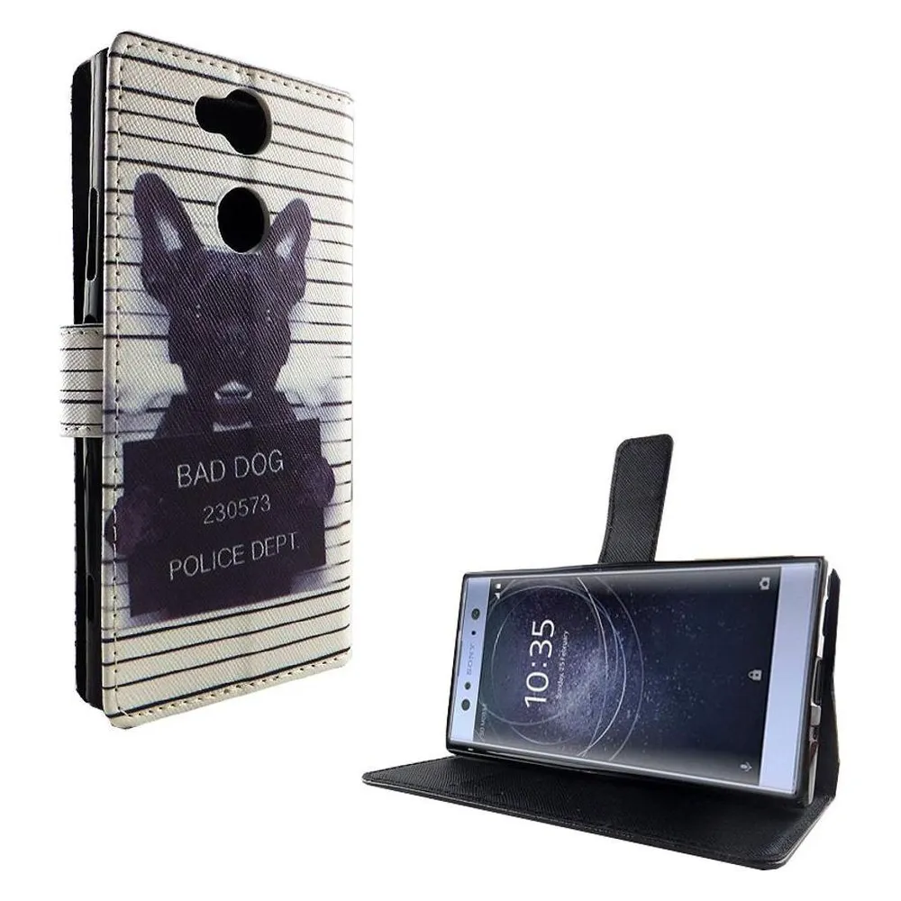 König Design Hülle Handy Schutz für Sony Xperia XA2 Case Cover Tasche Wallet Etui Handyhülle (Sony Xperia XA2)