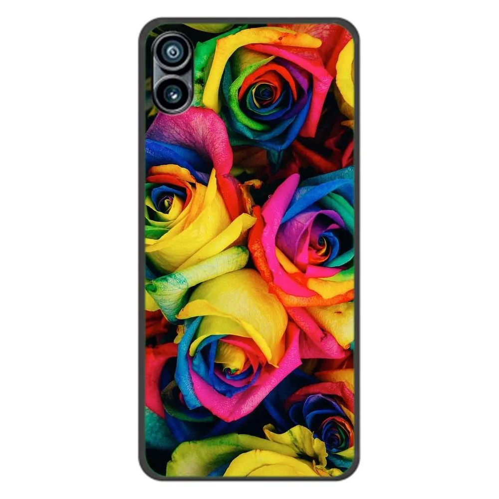 König Design Hülle Handy Schutz für Nothing Phone 1 Case Cover Tasche Bumper Etuis TPU Neu (Nothing Phone (1))