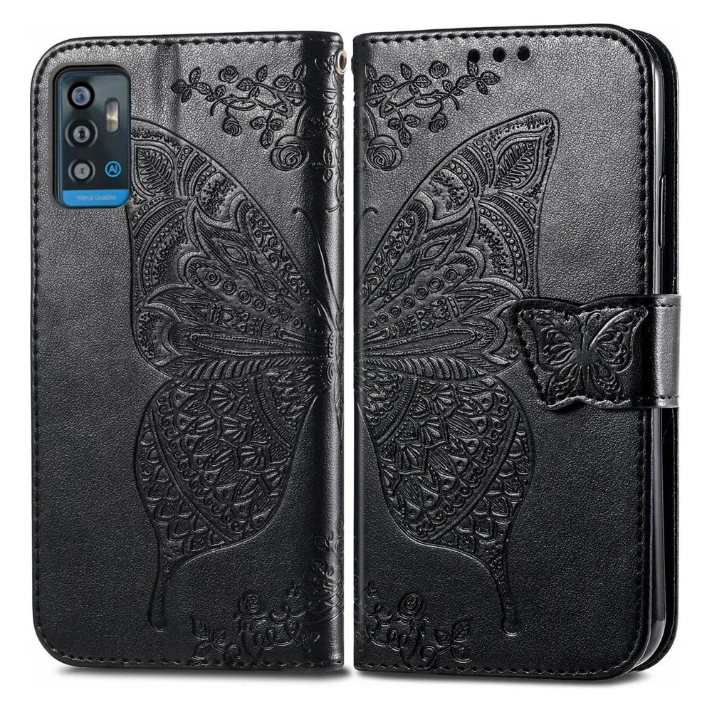König Design Hülle Handy Schutz für ZTE Blade A71 Case Flip Cover Tasche Etuis Bumper Neu (ZTE Blade A71)