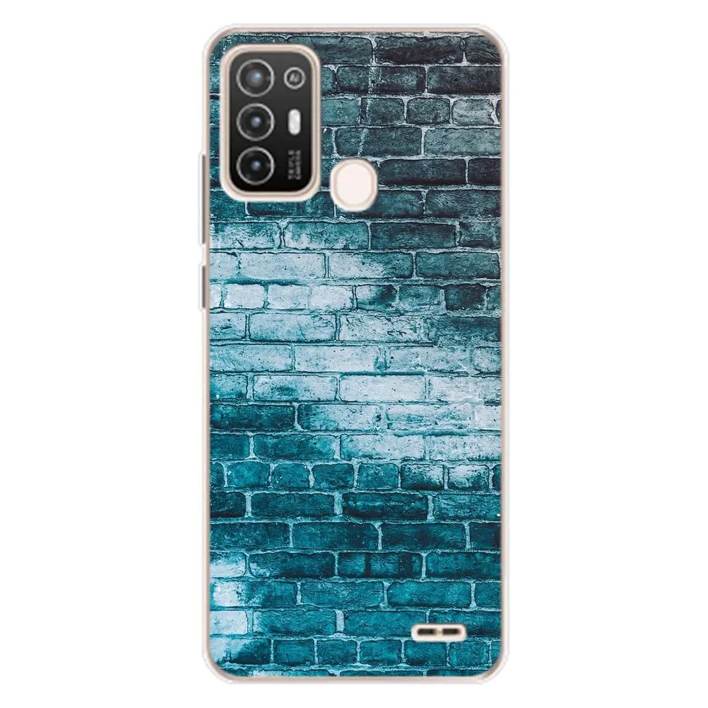 König Design Hülle Handy Schutz für ZTE Blade A52 Case Cover Tasche Bumper Etuis Backcover (ZTE Blade A52)
