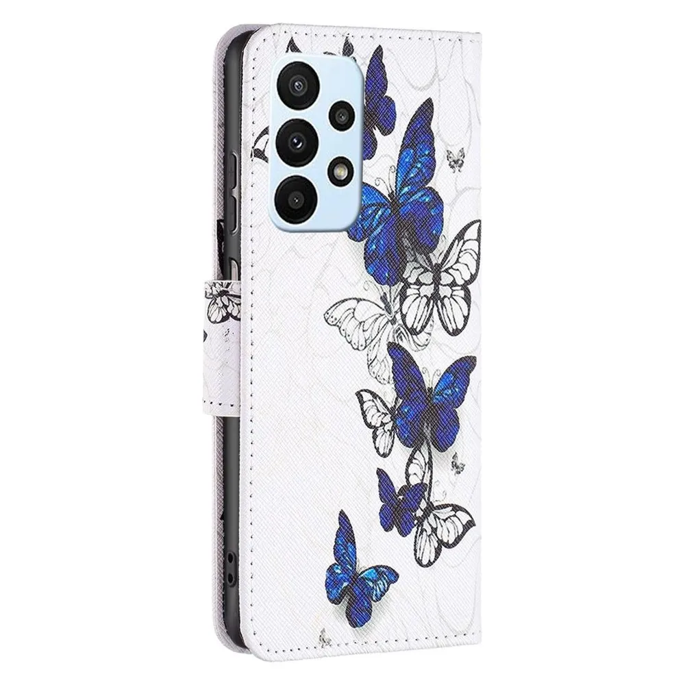 König Design Hülle Handy Schutz für Samsung Galaxy A23 Case Cover Tasche Wallet Etui 360 Grad (Samsung Galaxy A23)