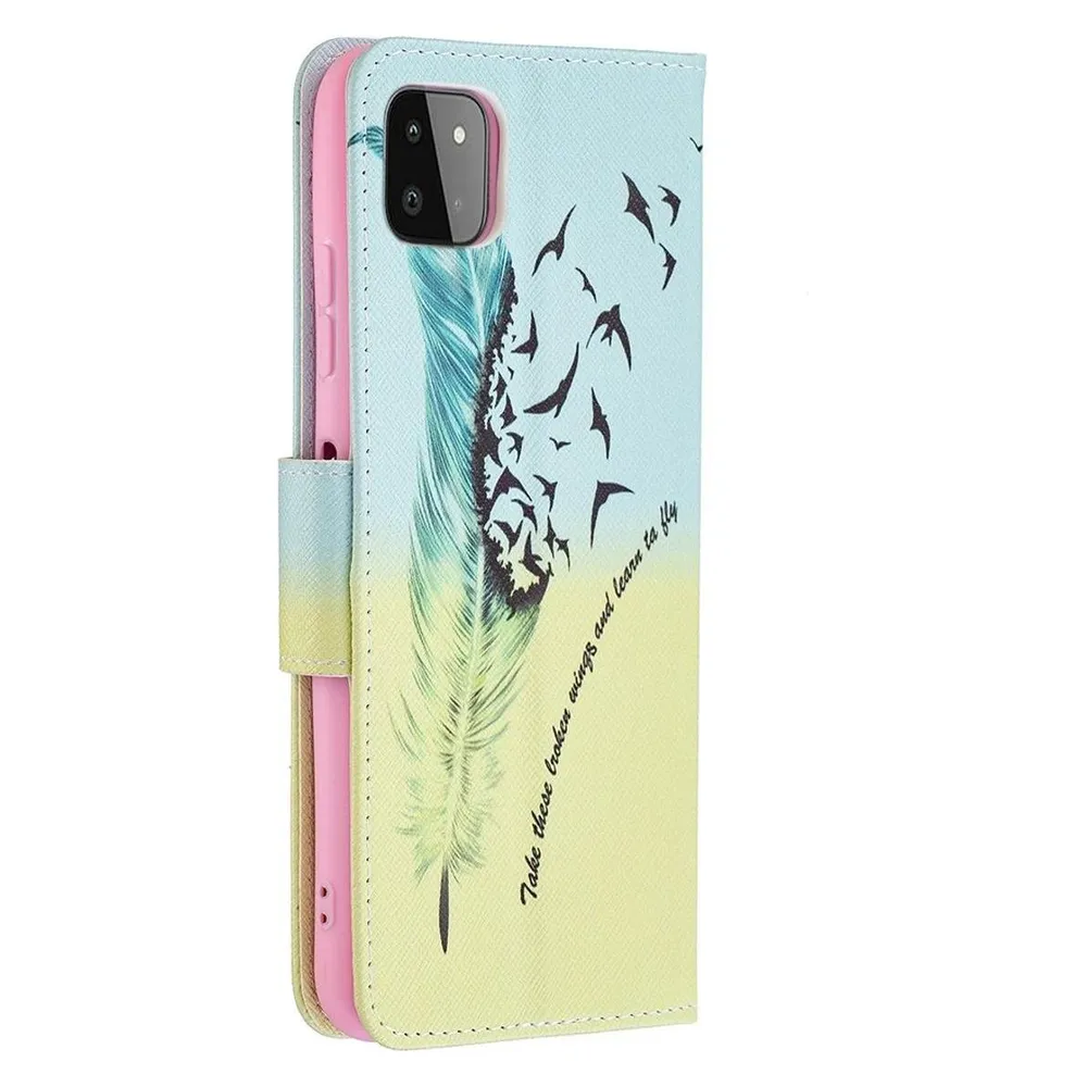 König Design Hülle Handy Schutz für Samsung Galaxy A22 5G Case Cover Tasche Etuis Bumper Neu (Samsung Galaxy A22 5G)